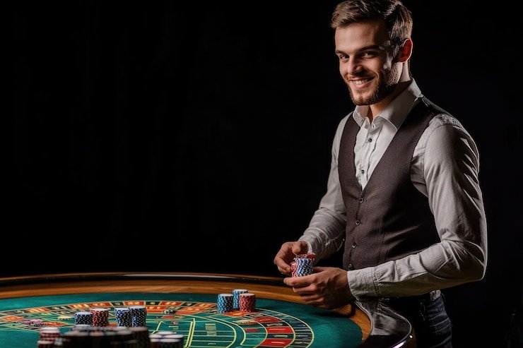 Studio Dream Gaming dengan dealer profesional dan teknologi kamera multi-layar